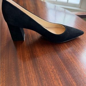 Marc Fisher Elegant Zala Black Suede Women's Pumps